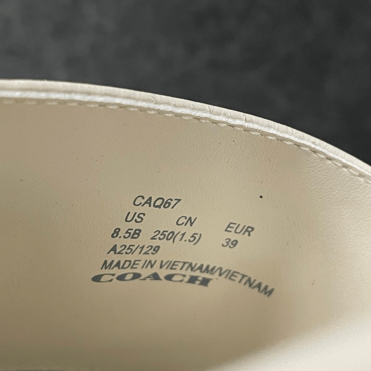 Coach – Set: Lockup Leather Slide Sandal & Teri Signature Canvas Tasche