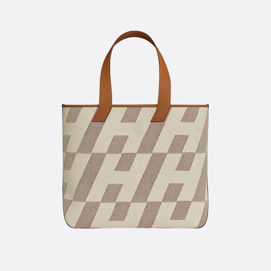 Hermès Cabas H en Biais 40 Tasche