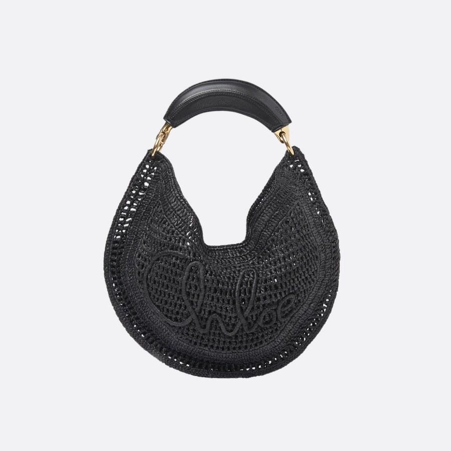 Chloé Hot Summer Banana Bag aus Raffia