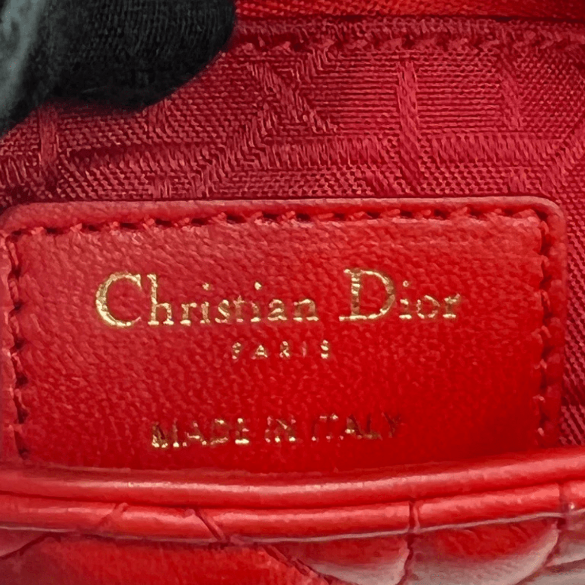 Mini Lady Dior Tasche