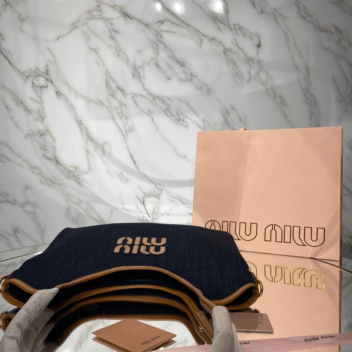 Miu Miu – Ivy Denim Tasche