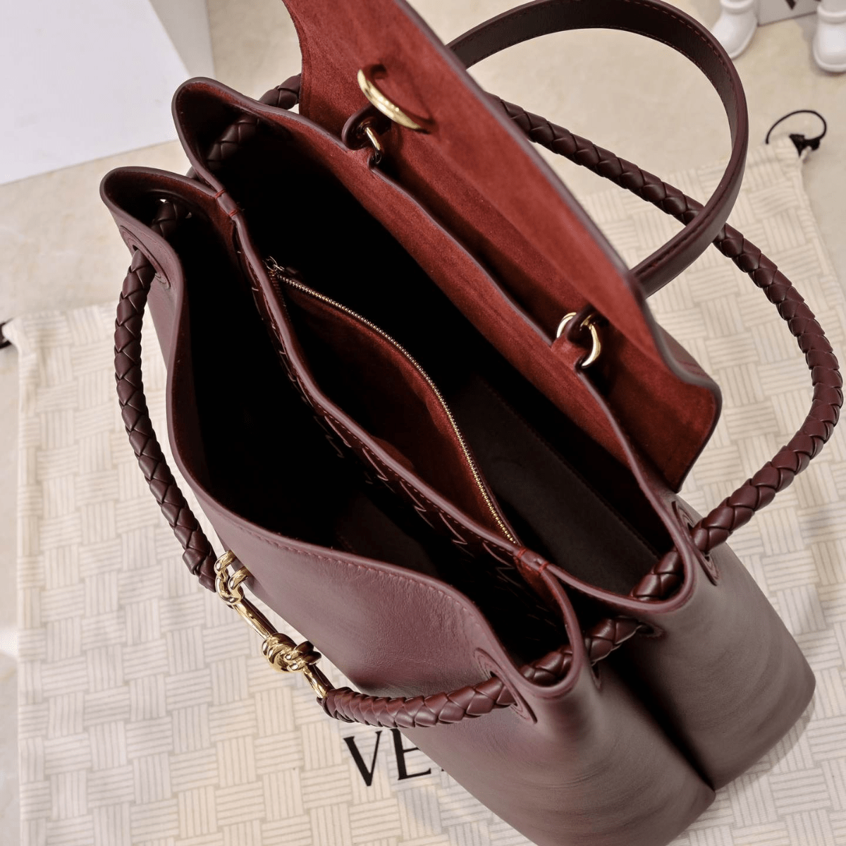 Bottega Veneta Ciao Ciao Barolo Tasche