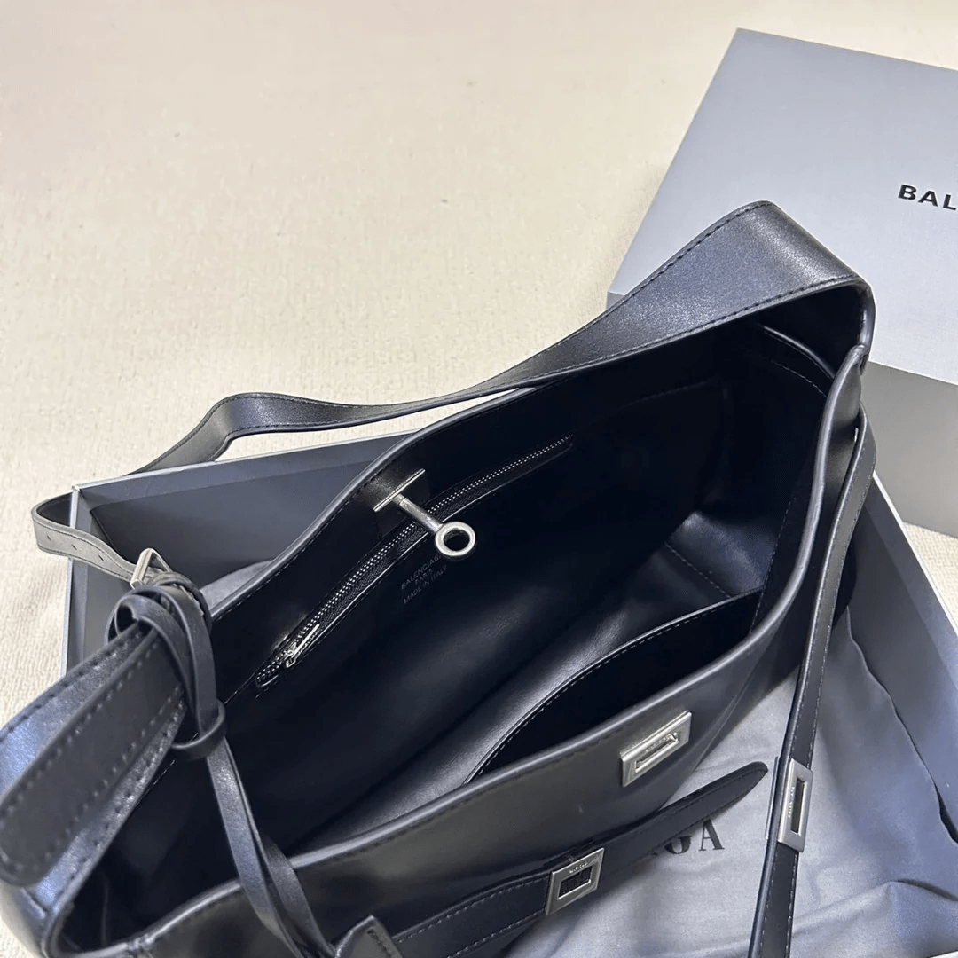 Bel Air Medium Schultertasche für Sie in Schwarz – Balenciaga