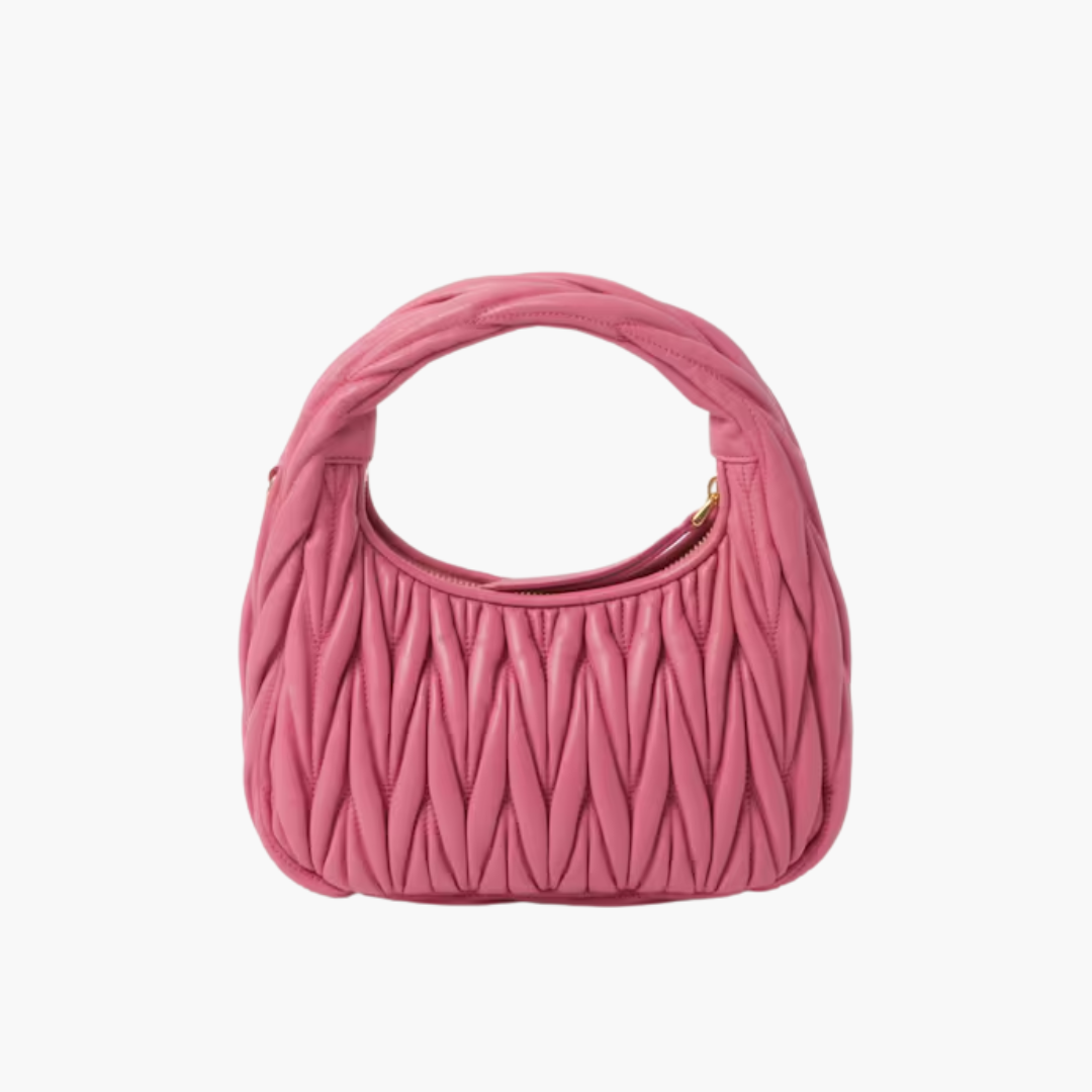 MIU MIU WANDER SCHULTERTASCHE AUS MATELASSÉ-NAPPALEDER