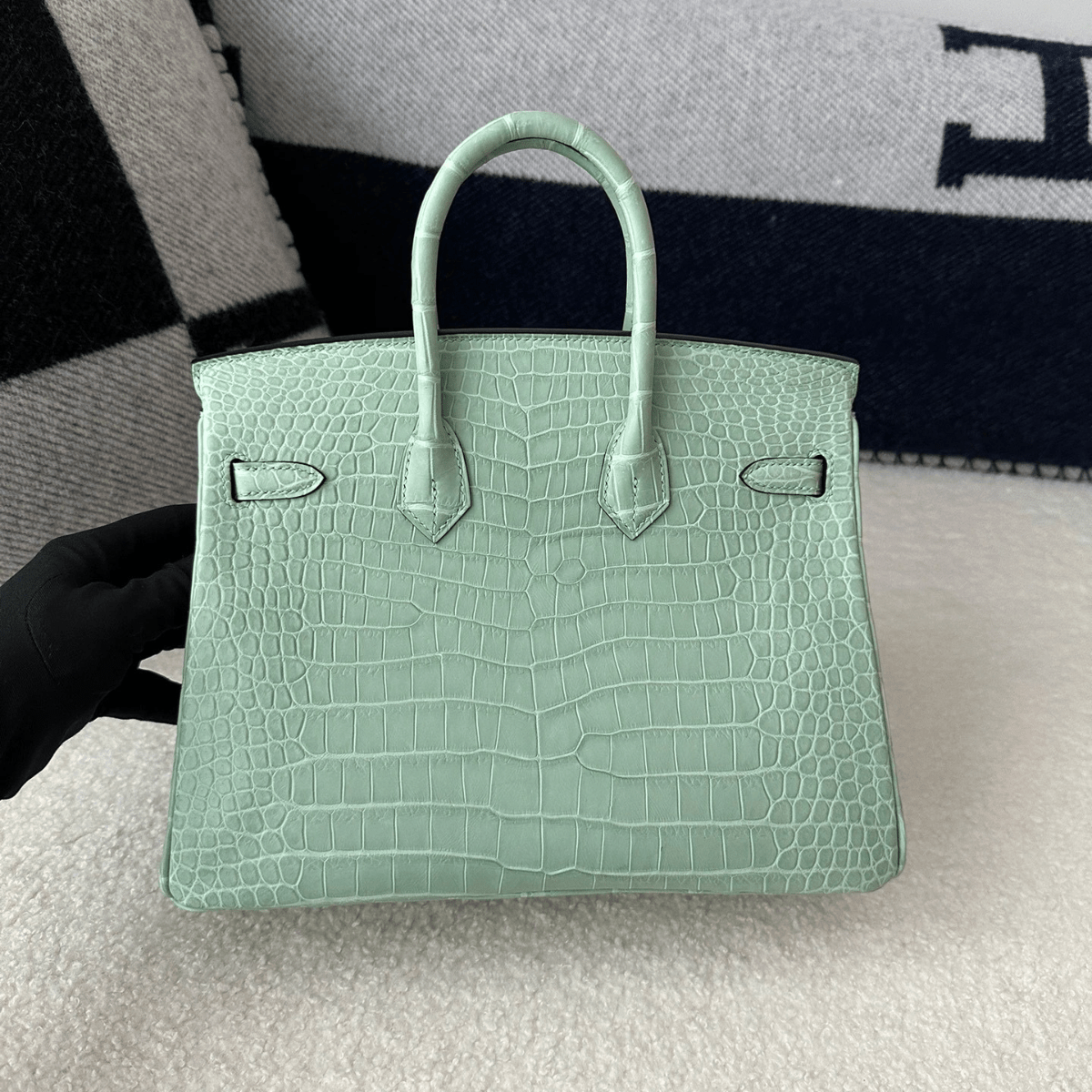 Hermès Kelly 28 Vert d’Eau Alligator – Limitierte Edition