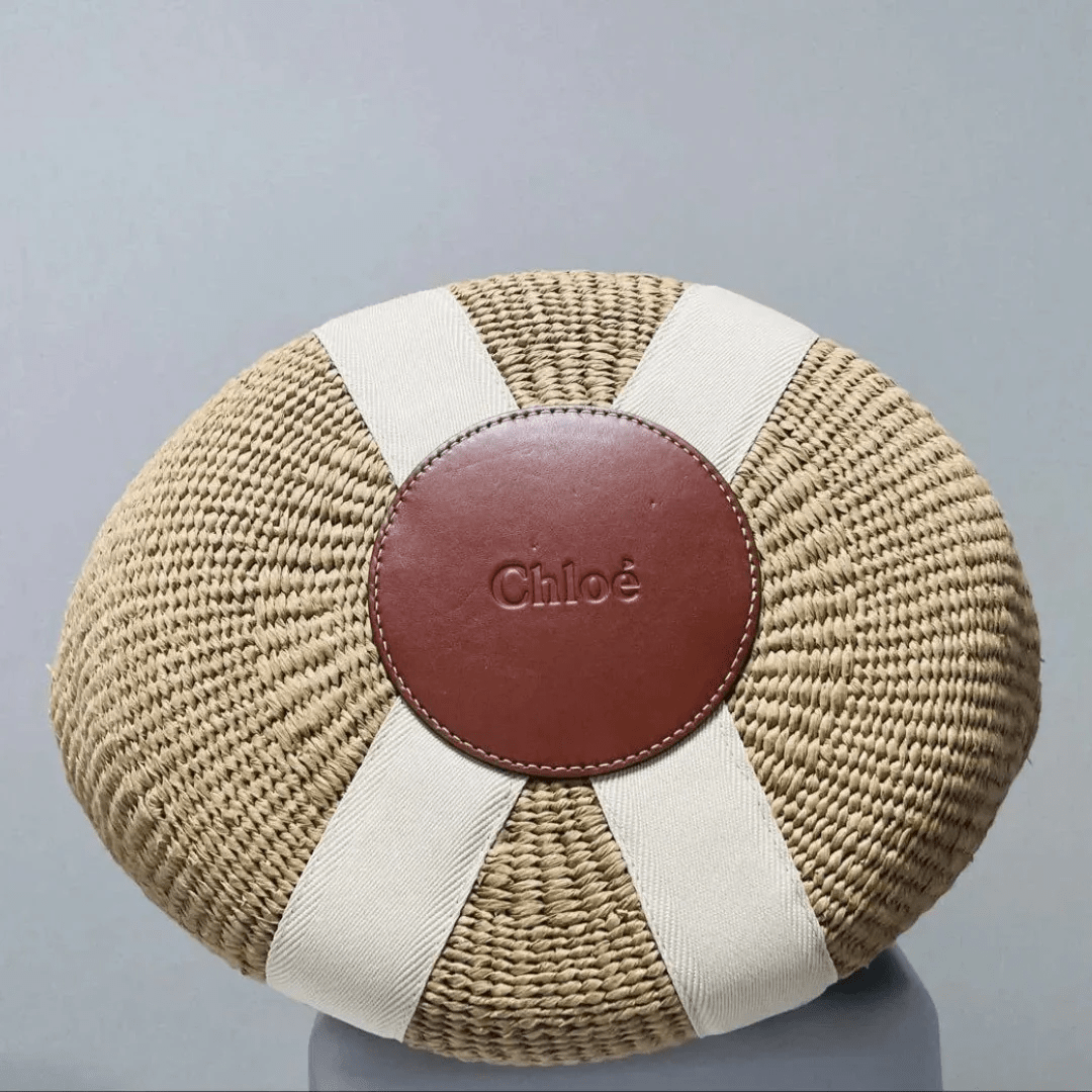 Chloé Woody Große Korbtasche