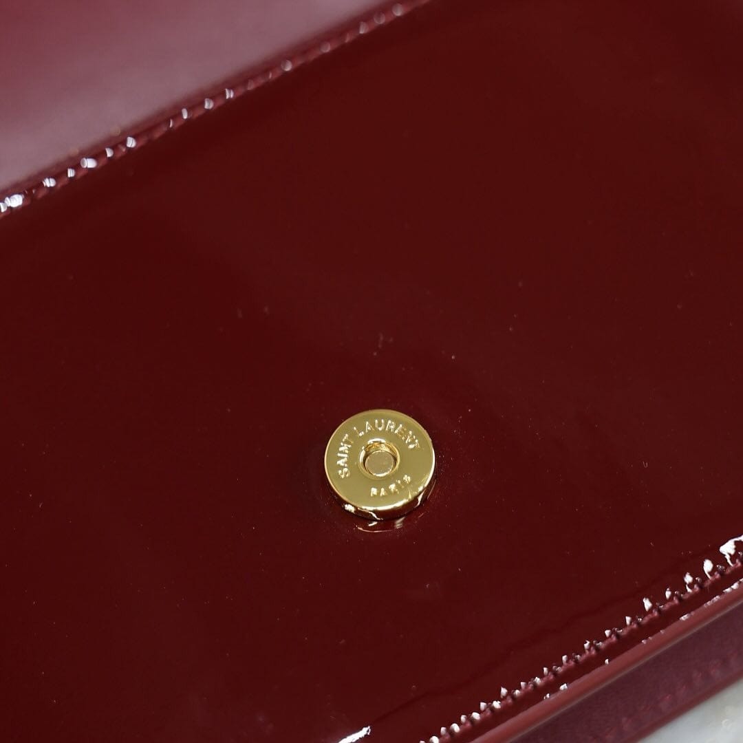 Yves Saint Laurent – Kate Small Tasche aus Lackleder