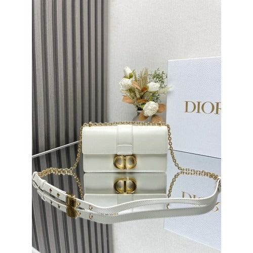 DIOR 30 MONTAIGNE EAST-WEST TASCHE MIT KETTE